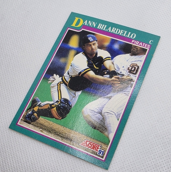 1991 Score Dann Bilardello Pittsburgh Pirates #659 Baseball Card - Picture 2 of 4